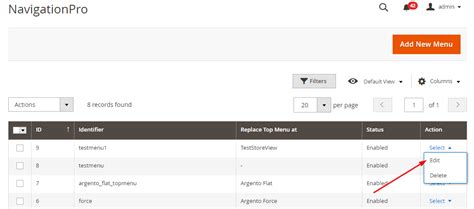 how to add mega menu in magento